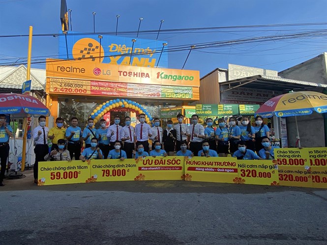 Siêu thị Điện máy XANH Ấp 08, Long Trị, Long Mỹ, Hậu Giang