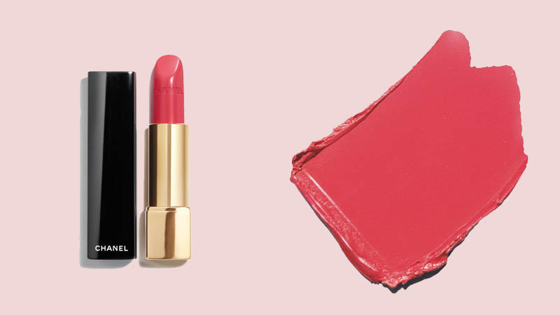 Son Chanel Rouge Allure Velvet 37 Lexuberante hồng tươi đậm