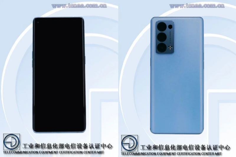 Hình ảnh OPPO Reno6 Pro Plus trên TENAA Hình ảnh OPPO Reno6 Pro Plus trên TENAA