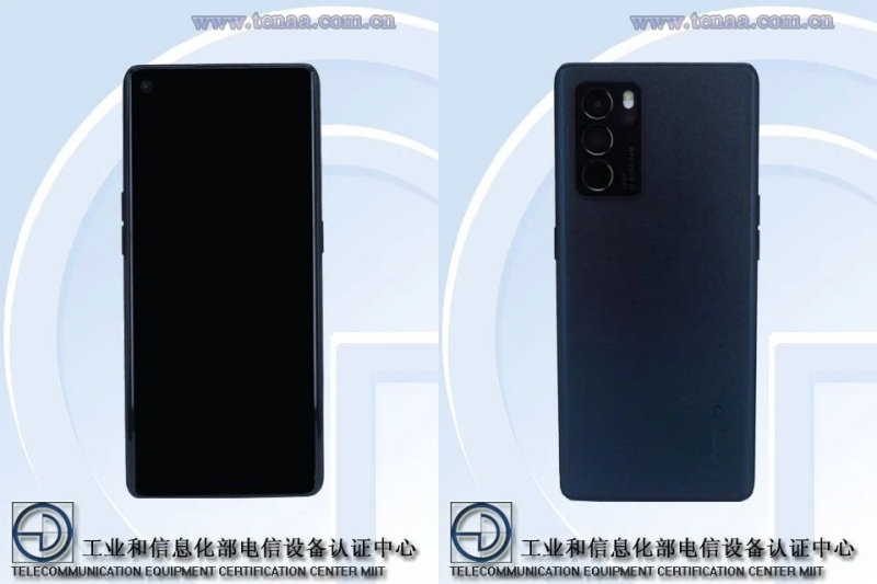 Hình ảnh OPPO Reno6 Pro trên TENAA Hình ảnh OPPO Reno6 Pro trên TENAA