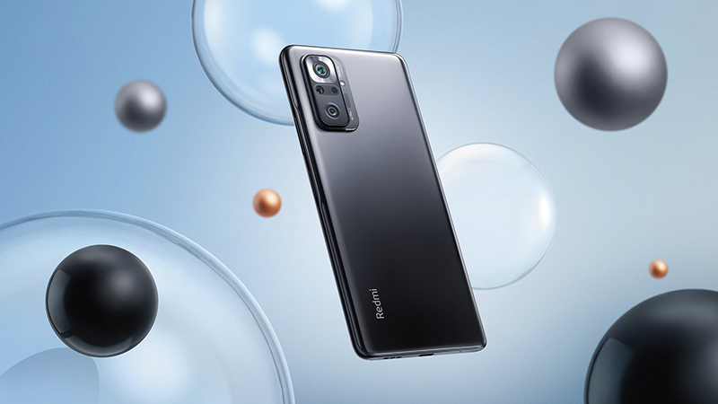 Xiaomi Redmi Note 10 Pro 5G được trang bị viên pin dung lượng lớn lên tới 6.000 mAh