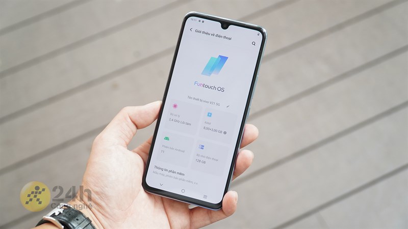 Cấu hình Vivo V21 5G