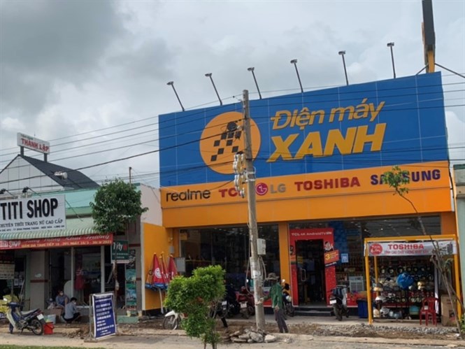 Siêu thị Điện máy XANH Bình Phong Thạnh, Mộc Hóa, Long An