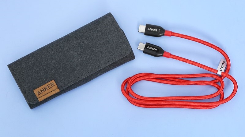 Anker là một trong số cáp sạc hỗ trợ sạc nhanh được bán chính hãng tại Trung Tâm Bảo Hành