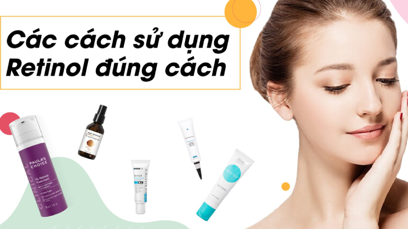 Giãn tần suất khi mới sử dụng retinol