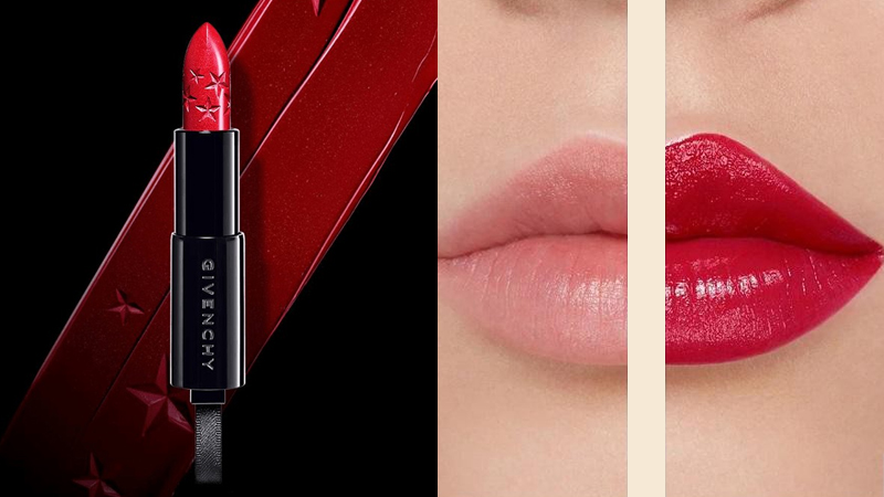 Son Givenchy Rouge Interdit Màu 26 Midnight Red Màu Đỏ