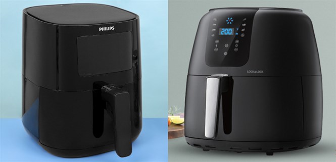 So sánh nồi chiên không dầu Philips và Lock&Lock: Sản phẩm nào phù hợp với gia đình bạn nhất?