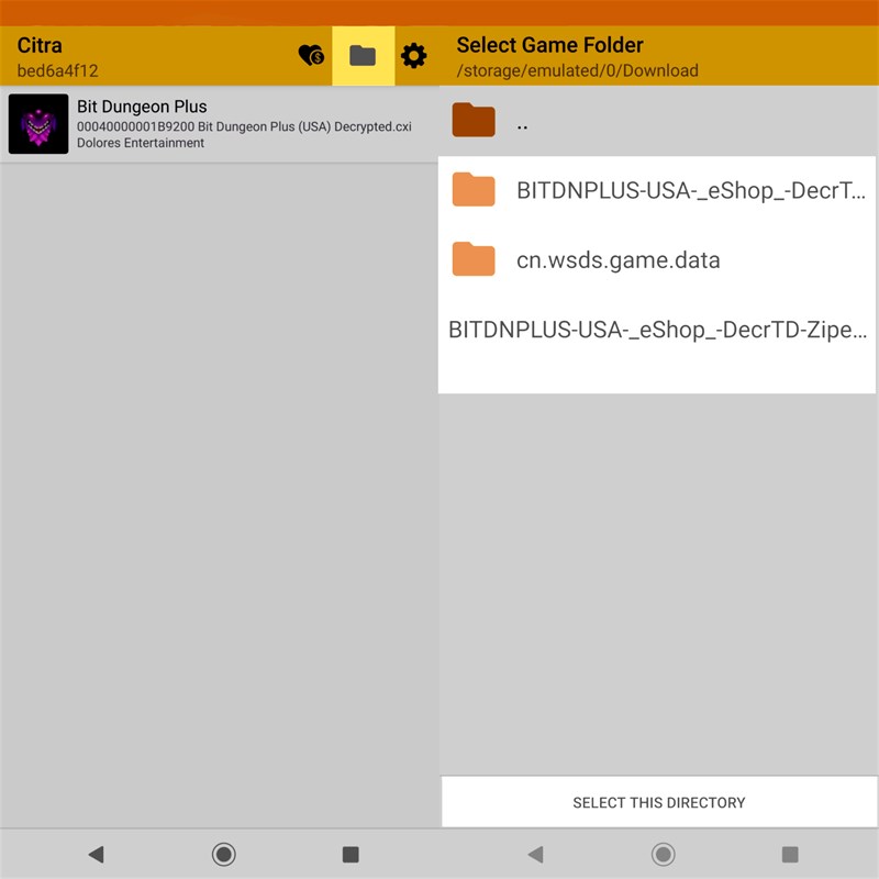 chơi game Nintendo 3DS trên điện thoại Android