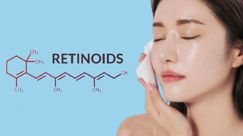Retinoid kích thích sản xuất collagen