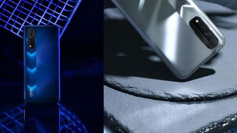 Realme Narzo 30 có hai tùy chọn màu sắc Realme Narzo 30 có hai tùy chọn màu sắc