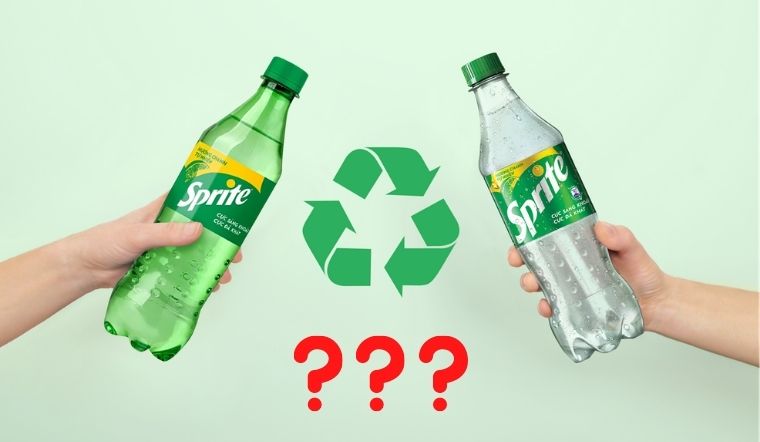 Vì sao Sprite đổi màu chai từ xanh thành trắng lại giúp bảo vệ môi trường?