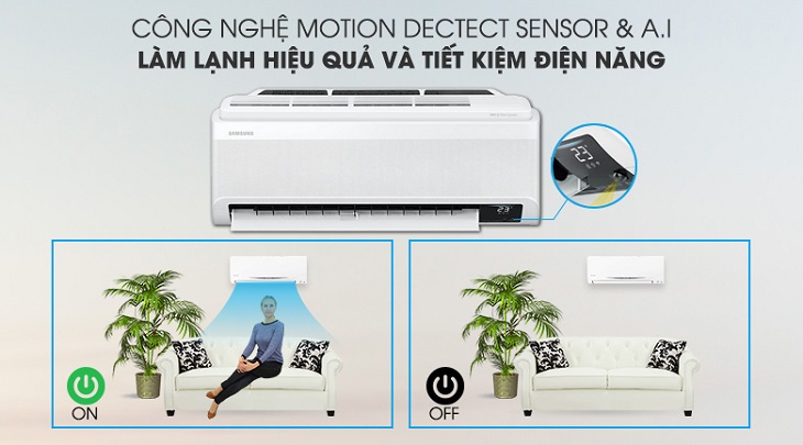 Máy lạnh Samsung Wind-Free Inverter 1.5 HP AR13TYAACWKNSV