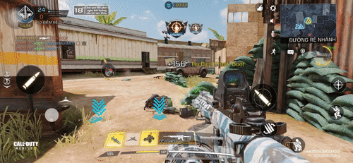 Trải nghiệm Call of Duty Mobile trên iPhone 12 chạy iOS 14.5.1.