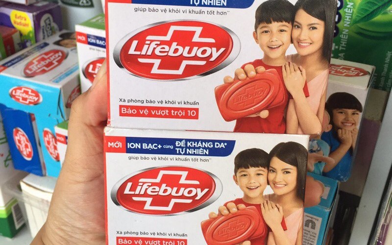 Xà bông cục Lifebuoy bảo vệ vượt trội