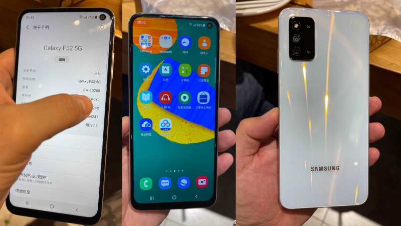 Chưa kịp ra mắt mà Galaxy F52 5G đã lộ thông tin đặt hàng, ngày lên kệ và cả giá bán, có ai hóng về Việt Nam không? Chưa kịp ra mắt mà Galaxy F52 5G đã lộ thông tin đặt hàng, ngày lên kệ và cả giá bán, có ai hóng về Việt Nam không?