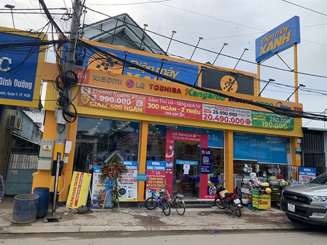 Siêu thị Điện máy XANH Long Phước, Thủ Đức, HCM