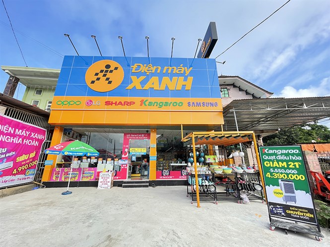 Siêu thị Điện máy XANH Xóm Cừa, Nghĩa Hoàn,Tân Kỳ, Nghệ An