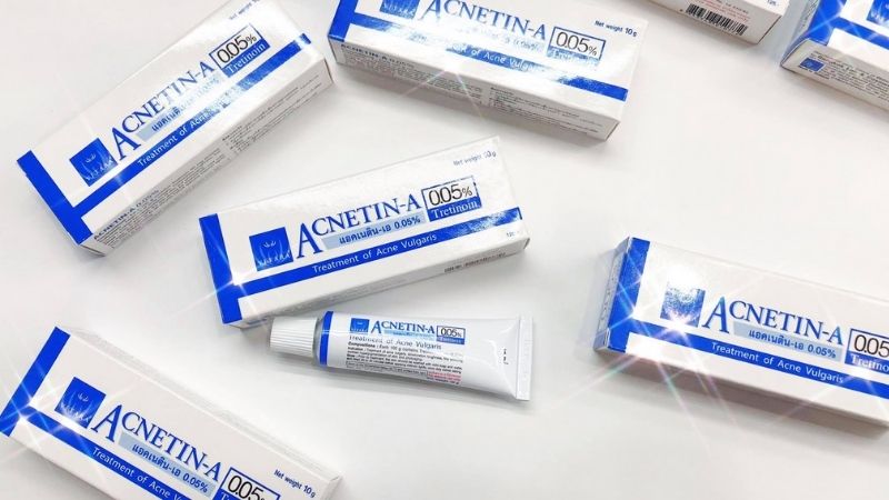 Kem Trị Mụn Vitara Acnetin A Tretinoin Cream 0.05% 7g