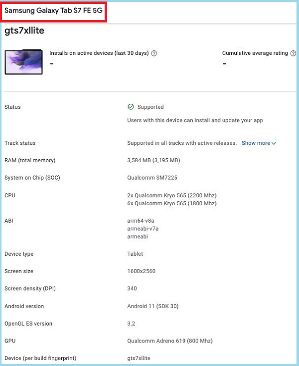 Có giá rẻ hơn nhưng Galaxy Tab S7 FE sẽ có dung lượng pin khủng, bằng với chiếc tablet đắt nhất của Samsung