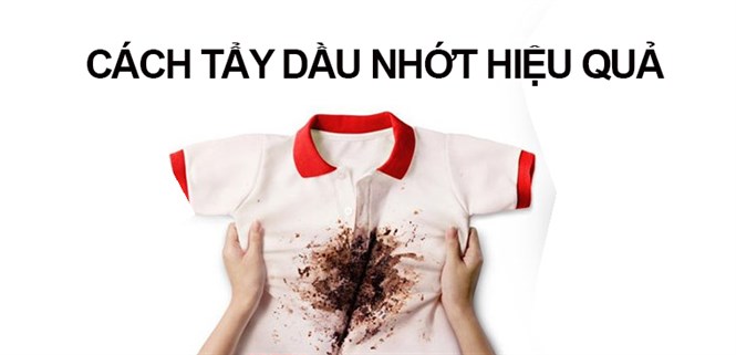8 cách tẩy vết dầu nhớt trên quần áo hiệu quả, dễ thực hiện