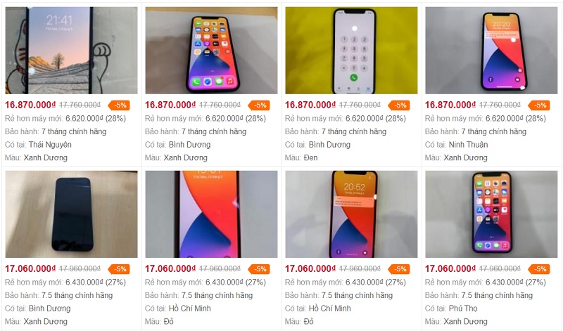 Tư vấn iPhone 12 cũ
