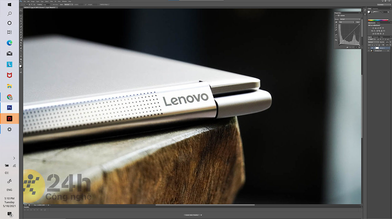 Lenovo Yoga 9 cho khả năng xử lý đồ họa hiệu quả