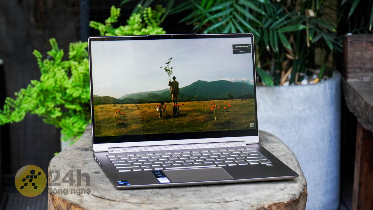 Chiếc laptop đã mang đến hình ảnh vô cùng sống động