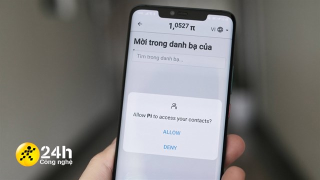 Pi Network vẫn lấy danh bạ người dùng, kể cả khi bạn đã xoá tài khoản