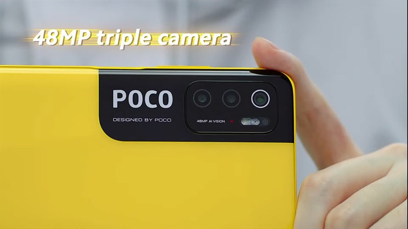 Cụm 3 camera trên POCO M3 Pro 5G