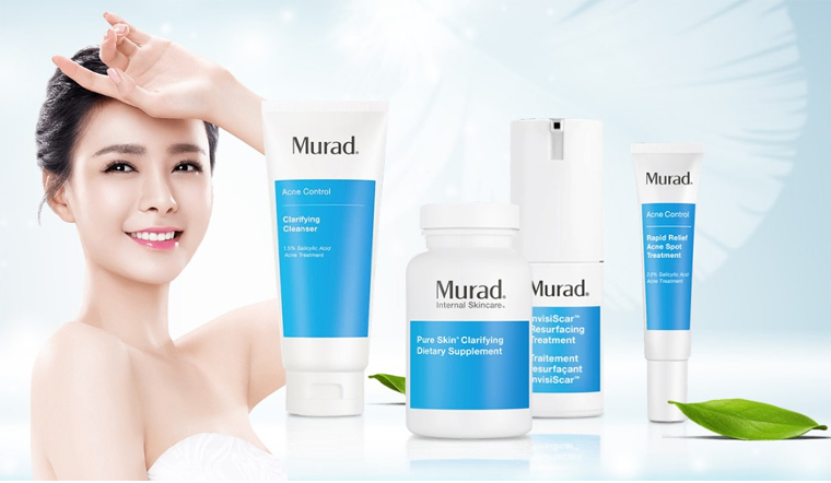 Chăm sóc da hiệu quả an toàn với bộ sản phẩm trị mụn Murad