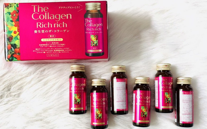 Collagen shiseido rich rich dạng nước