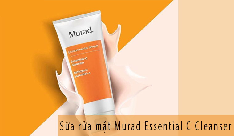 Review sữa rửa mặt Murad Essential C Cleanser dưỡng ẩm sáng da hiệu quả