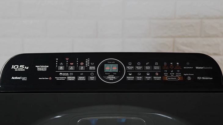 Bảng điều khiển máy giặt Panasonic NA-FD10VR1BV