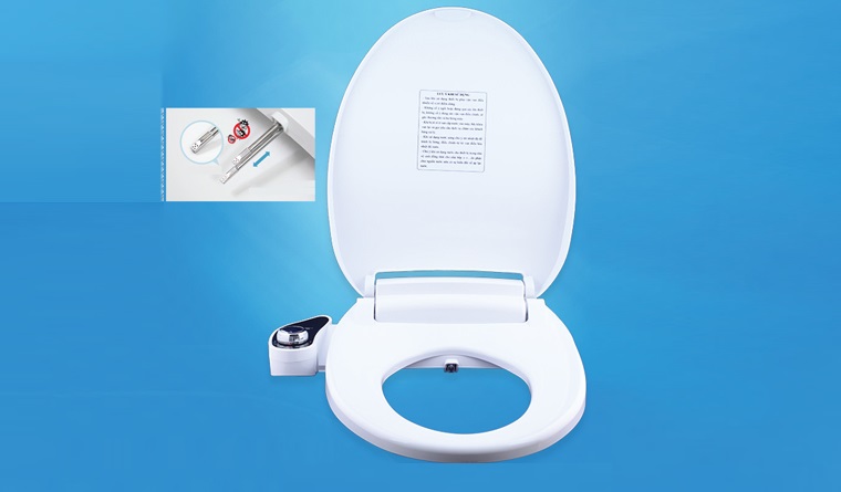 Vòi - nắp bồn cầu thông minh không dùng điện Hyundae Bidet