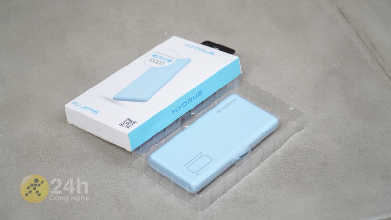 Trên tay sạc dự phòng Hydrus