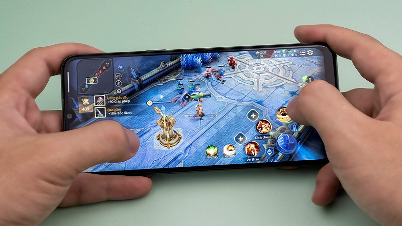 Ảnh minh họa smartphone chơi game Realme Ảnh minh họa smartphone chơi game Realme