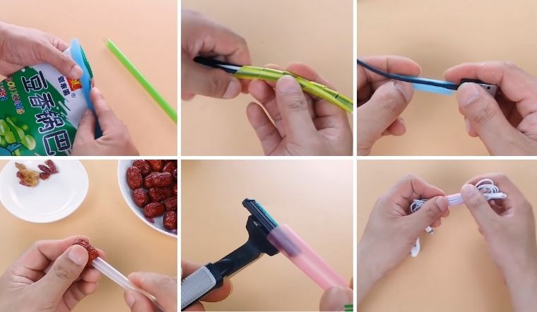 7 cách tái chế ống hút cũ thành vật dụng hữu ích