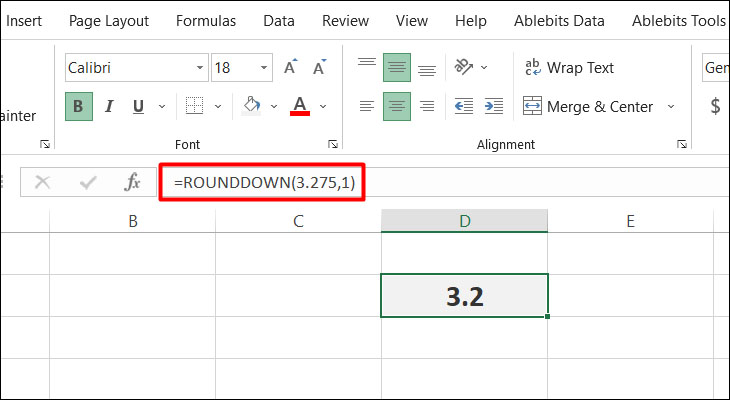 Các Cách Làm Tròn Số Trong Excel