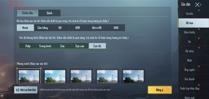 Cấu hình tựa game PUBG