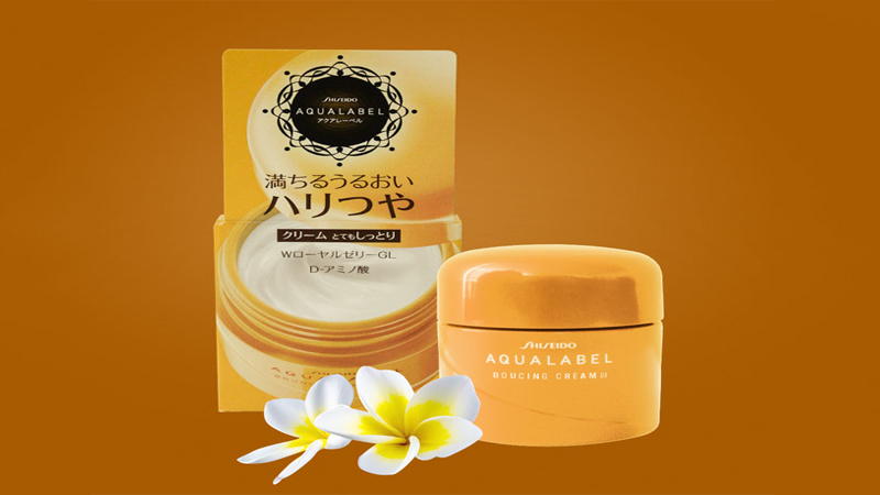 Kem dưỡng da ban đêm Shiseido Aqualabel Cream EX Gold