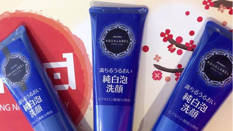 Bộ 3 sữa rửa mặt Shiseido Aqualabel