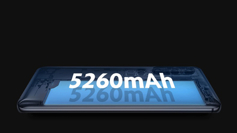Xiaomi Mi CC10 có viên pin dung lượng 5.260 mAh đủ dùng