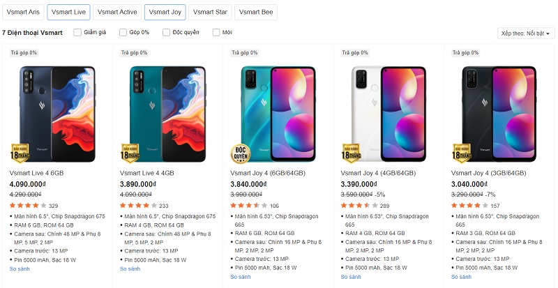 Thời điểm hiện tại có nên mua Vsmart Live 4 và Joy 4 không?