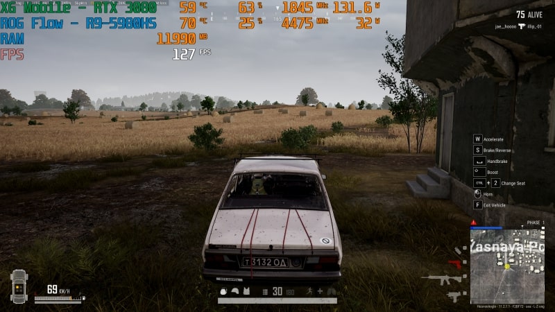 Chơi game PUBG