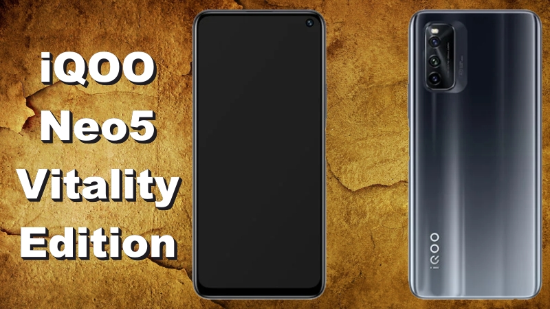 Ảnh render iQOO Neo5 Vitality Edition trên China Telecom Ảnh render iQOO Neo5 Vitality Edition trên China Telecom