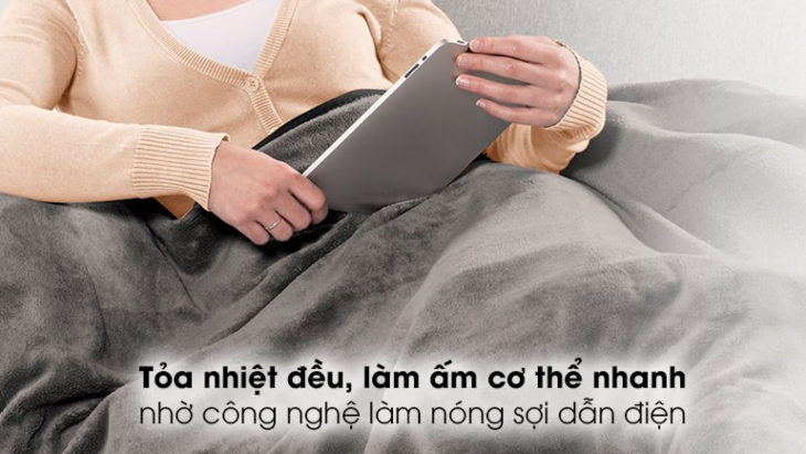 Tìm hiểu kỹ nguyên lý hoạt động của chăn điện