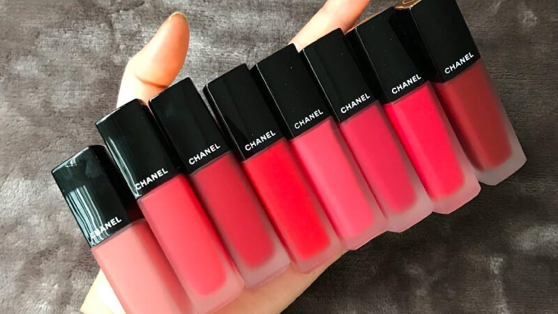 Chanel Rouge Allure Ink Matte Liquid lip color 144 Vivant Review   rusbeautynewsru