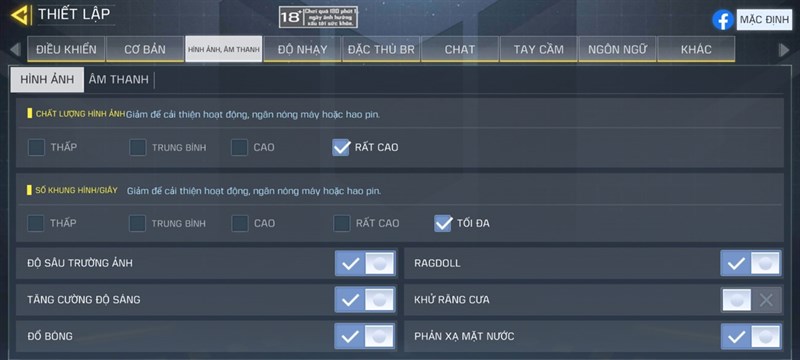 Với cấu hình của mình, Galaxy S21 Ultra 5G hoàn toàn có thể chỉnh đồ họa trong Call of Duty Mobile lên mức cao nhất. Với cấu hình của mình, Galaxy S21 Ultra 5G hoàn toàn có thể chỉnh đồ họa trong Call of Duty Mobile lên mức cao nhất.