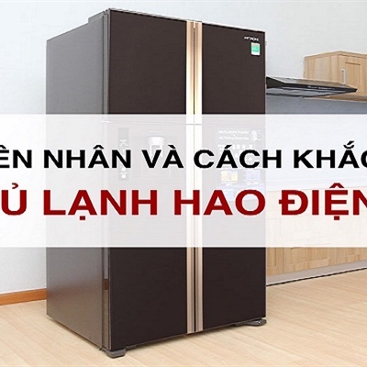 Tủ lạnh chạy tốn điện: \