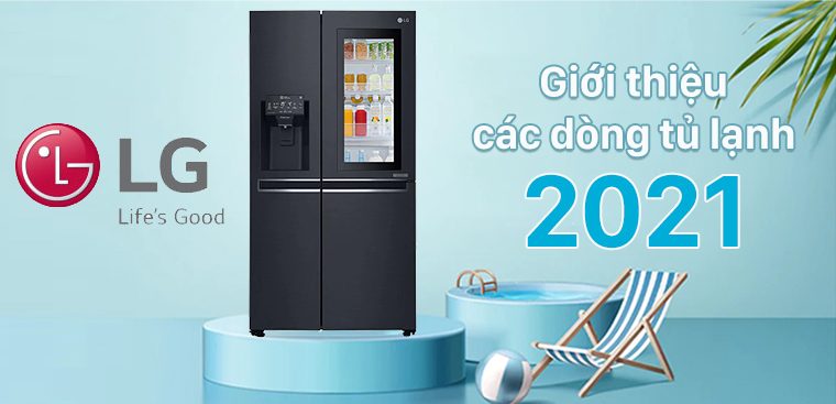 Giới thiệu các dòng tủ lạnh LG 2021